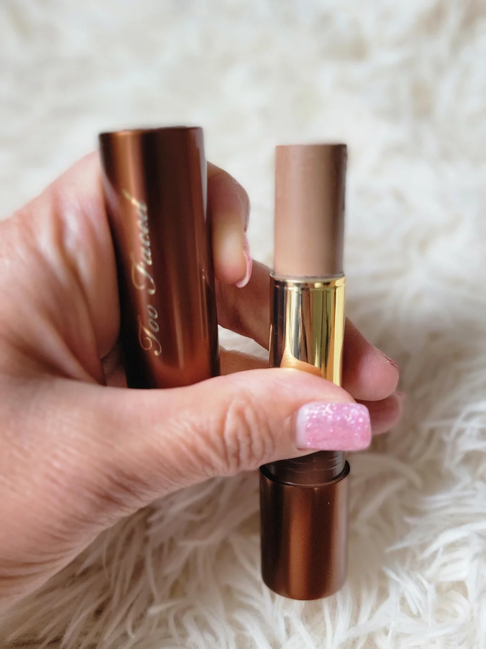 New Too Faced Chocolate Soleil Melting Bronzing & Sculpting Stick - Brown